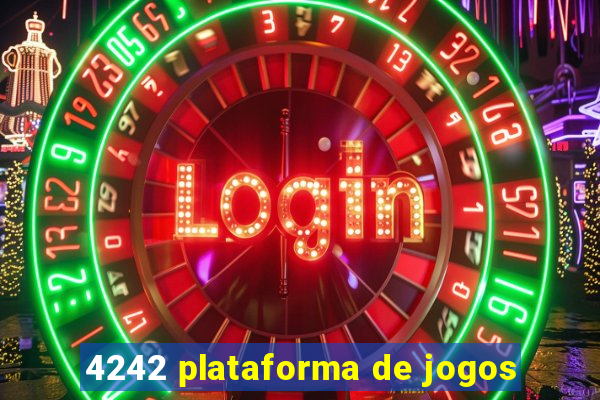 4242 plataforma de jogos