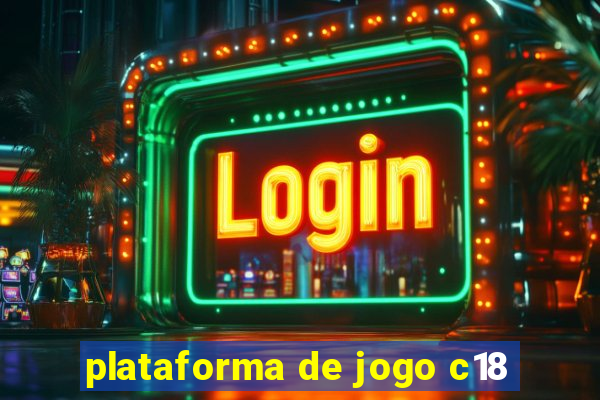 plataforma de jogo c18
