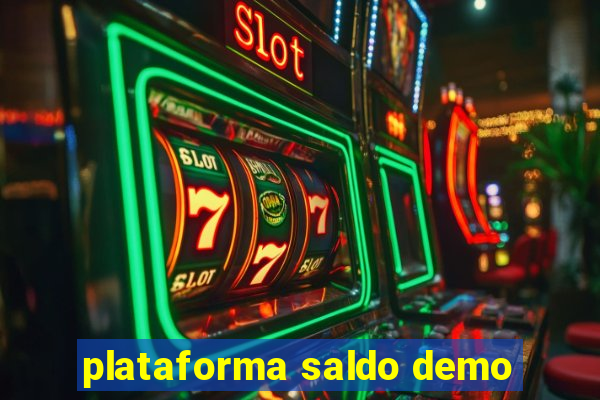 plataforma saldo demo