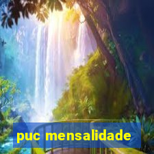 puc mensalidade