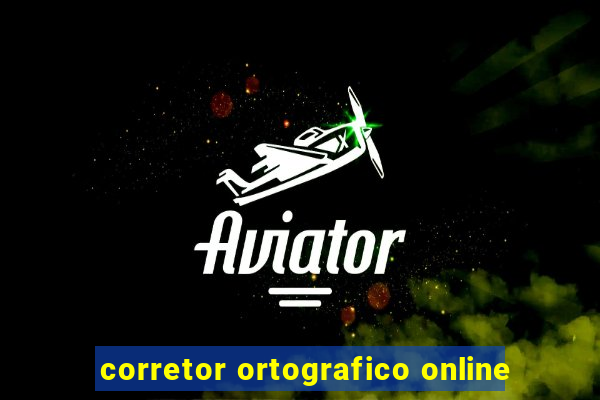 corretor ortografico online