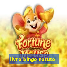 livro bingo naruto