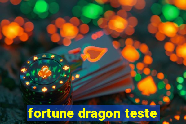 fortune dragon teste