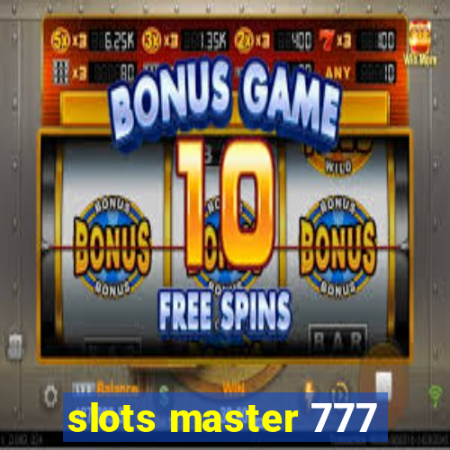 slots master 777