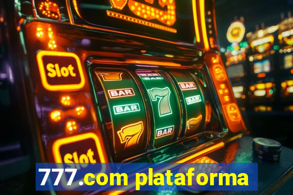 777.com plataforma