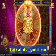faixa de gols no jogo 2-3 o que significa