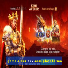 game.rider 777.com plataforma