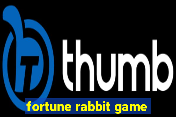 fortune rabbit game