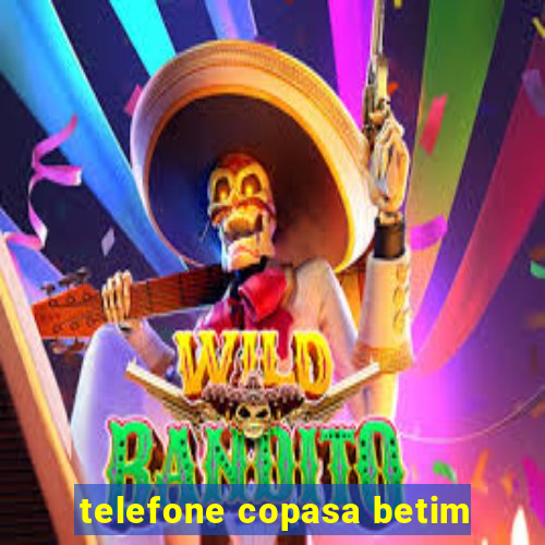 telefone copasa betim