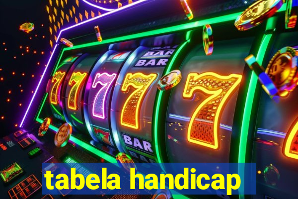 tabela handicap