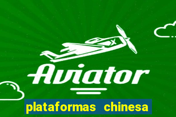plataformas chinesa de jogos