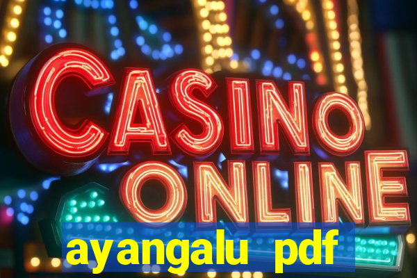 ayangalu pdf ayangalu orisha