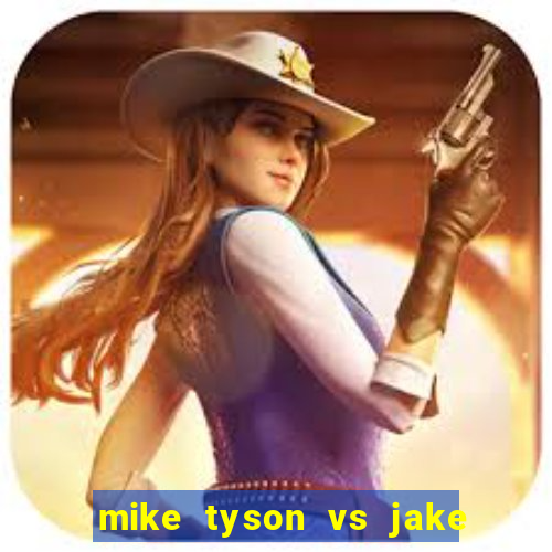 mike tyson vs jake paul assistir online