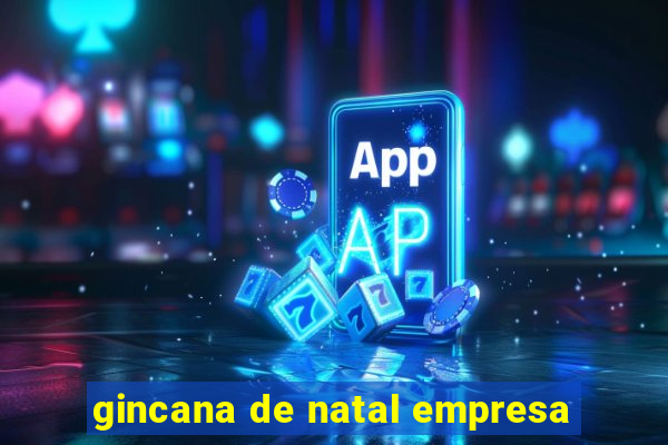 gincana de natal empresa