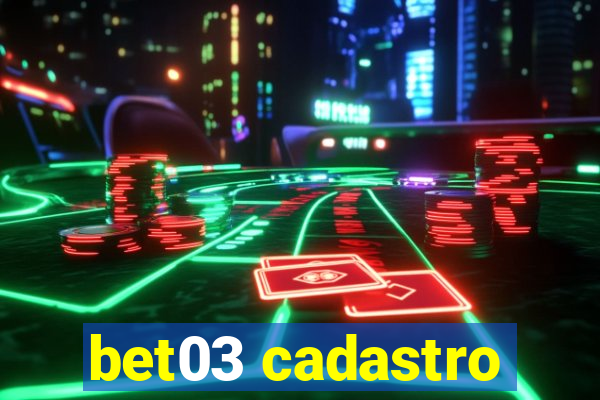 bet03 cadastro