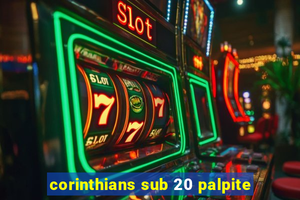 corinthians sub 20 palpite