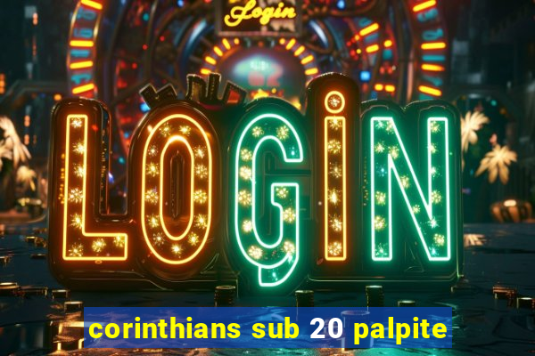 corinthians sub 20 palpite