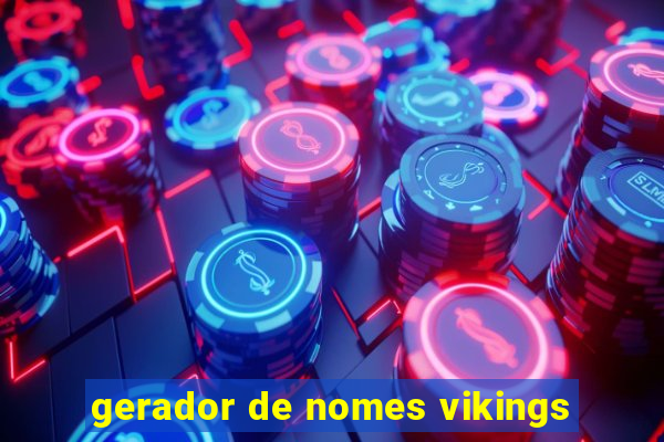 gerador de nomes vikings
