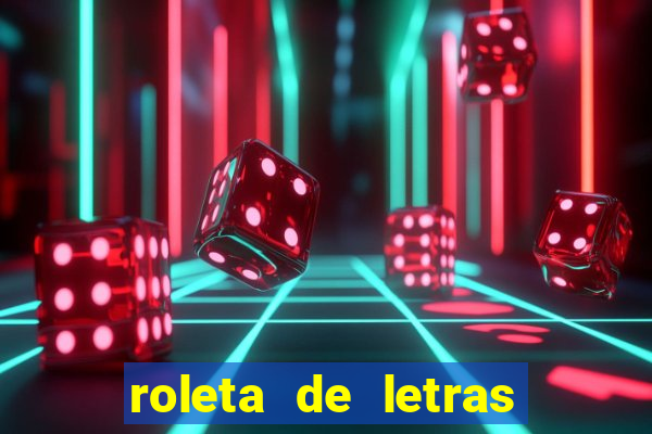 roleta de letras stop online