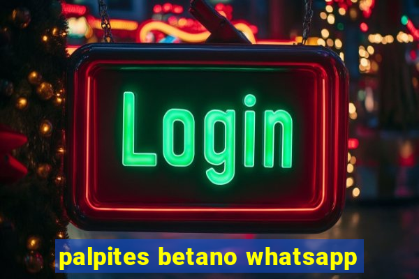 palpites betano whatsapp