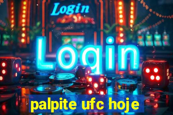 palpite ufc hoje