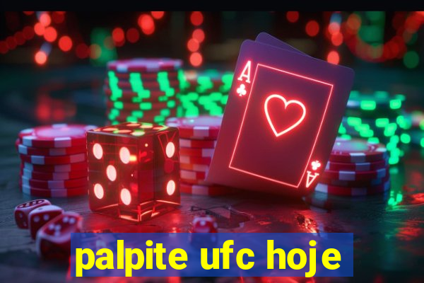 palpite ufc hoje