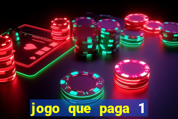 jogo que paga 1 real no pix