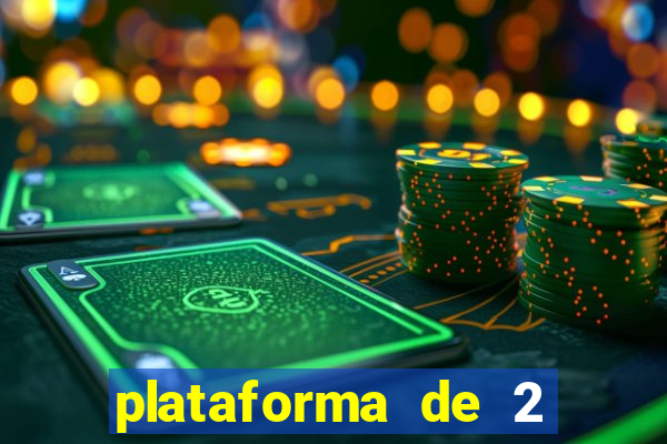 plataforma de 2 reais cassino