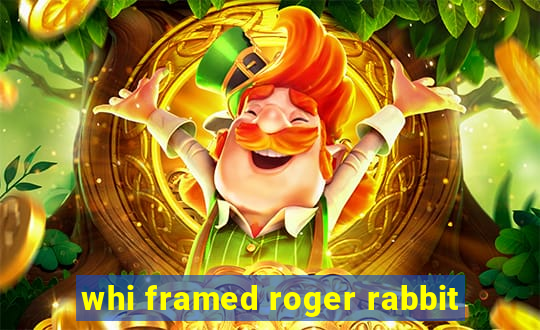 whi framed roger rabbit
