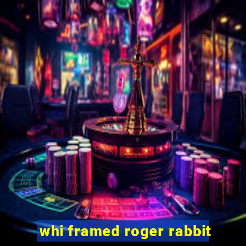 whi framed roger rabbit