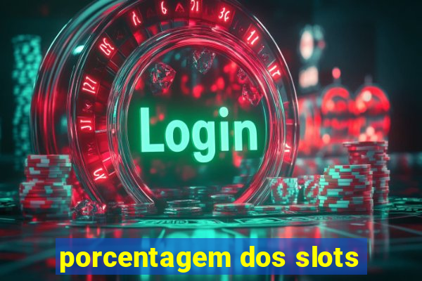 porcentagem dos slots