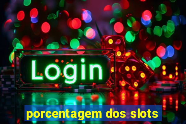 porcentagem dos slots