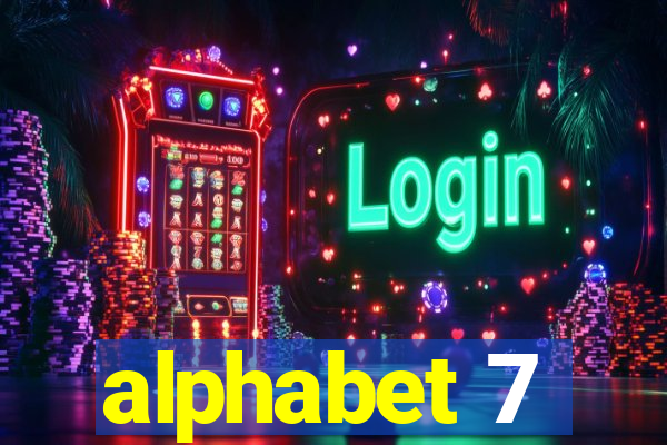 alphabet 7