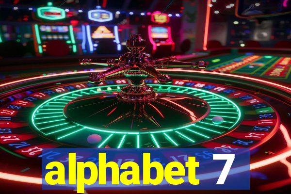 alphabet 7