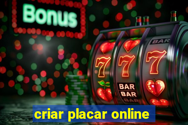 criar placar online
