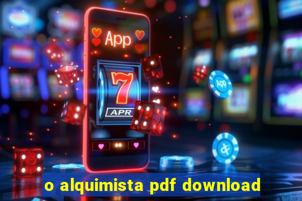 o alquimista pdf download