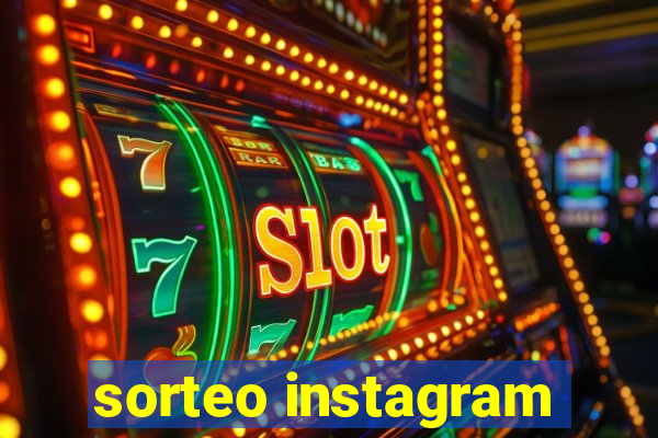 sorteo instagram