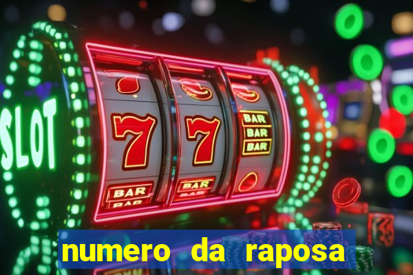 numero da raposa jogo do bicho