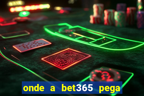 onde a bet365 pega as estatisticas