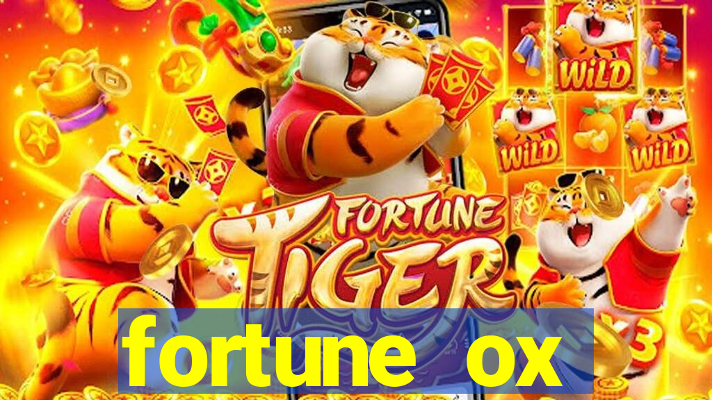 fortune ox horários pagantes