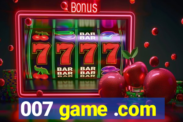007 game .com