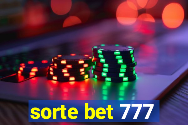 sorte bet 777