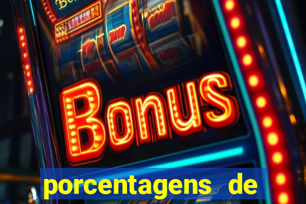 porcentagens de jogos pagantes