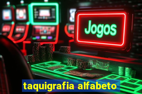 taquigrafia alfabeto