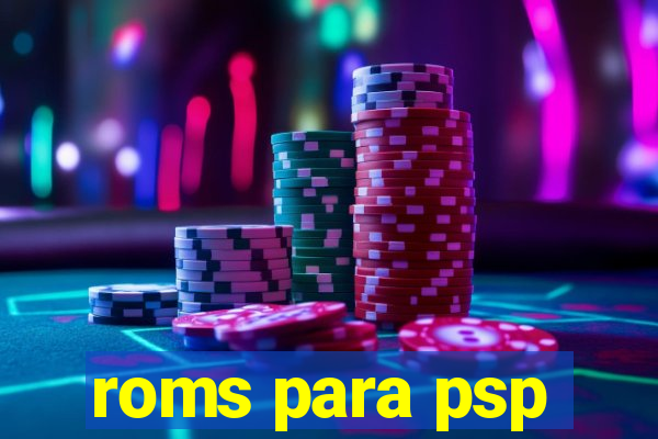 roms para psp