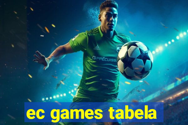 ec games tabela