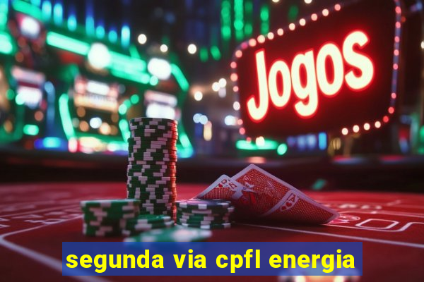 segunda via cpfl energia