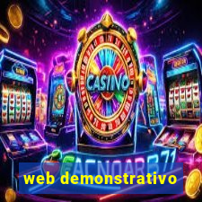 web demonstrativo