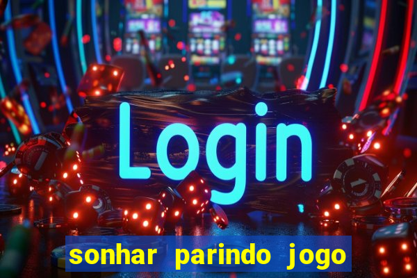 sonhar parindo jogo do bicho