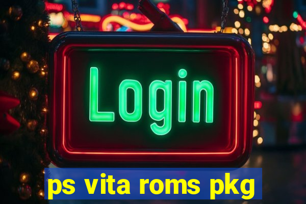 ps vita roms pkg